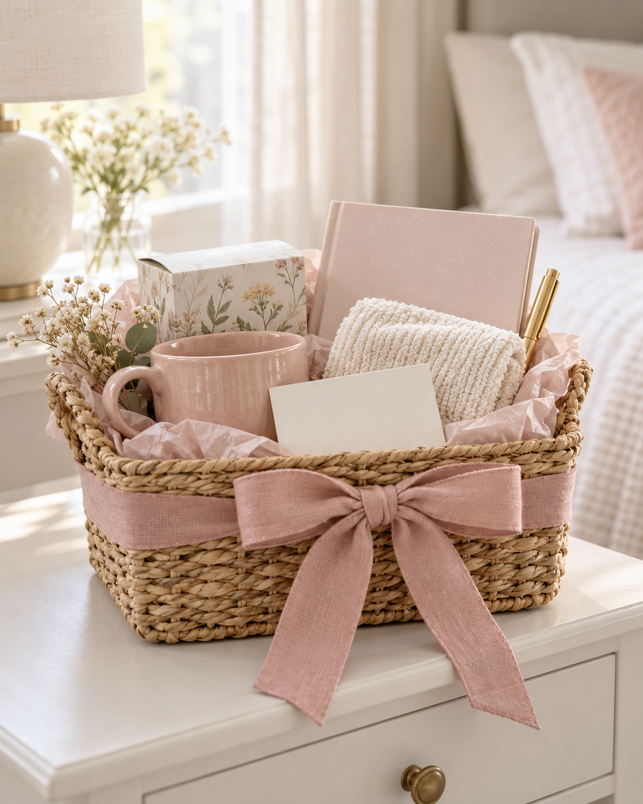 Quiet Moments — gift basket by Lakehouse with Love